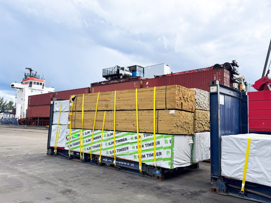 Antillean Line shipment unpacked safely.